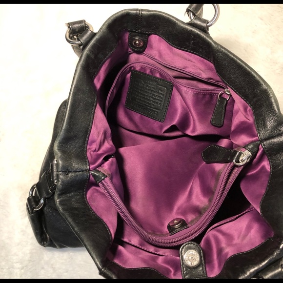 Coach Black Leather Purse - Picture 2 of 4